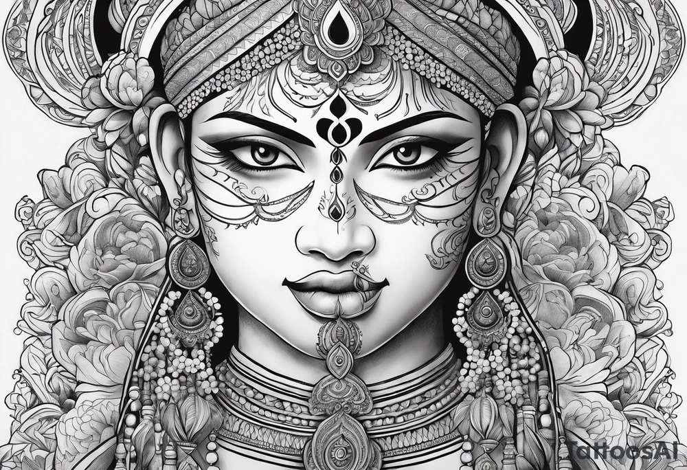 Story of ramayanam tattoo idea