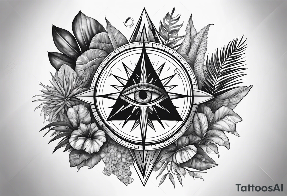Compass
Jungle Plants
All-seeing Eye
ocean tattoo idea