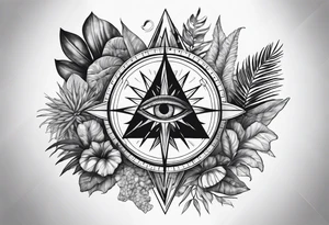 Compass
Jungle Plants
All-seeing Eye
ocean tattoo idea