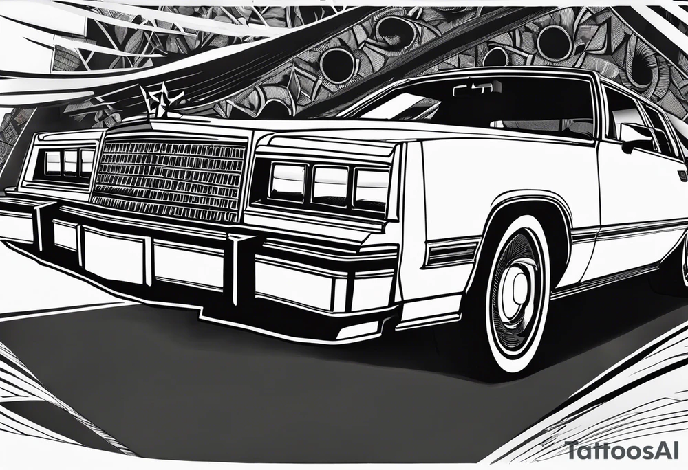 1984 Chrysler lebaron tattoo idea