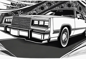 1984 Chrysler lebaron tattoo idea