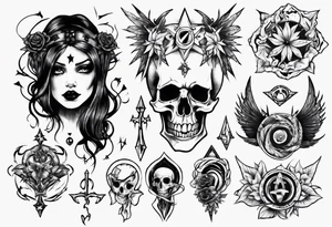 Goth tattoo idea