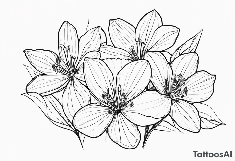 Platycodon grandiflorus tattoo idea