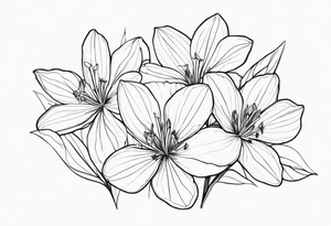 Platycodon grandiflorus tattoo idea