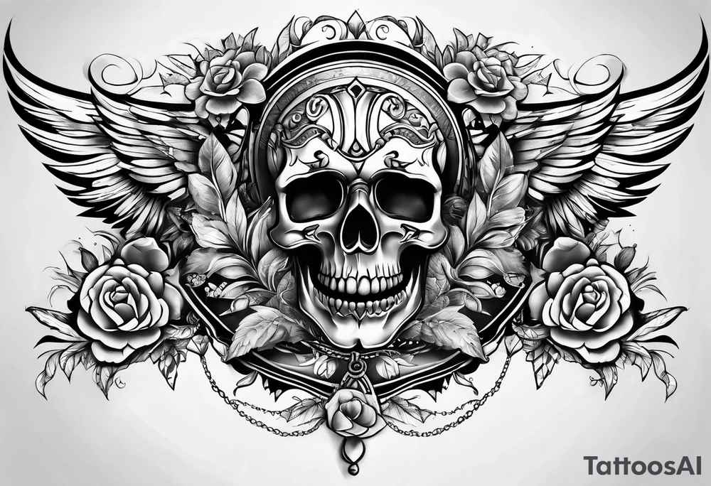 Money tattoo idea