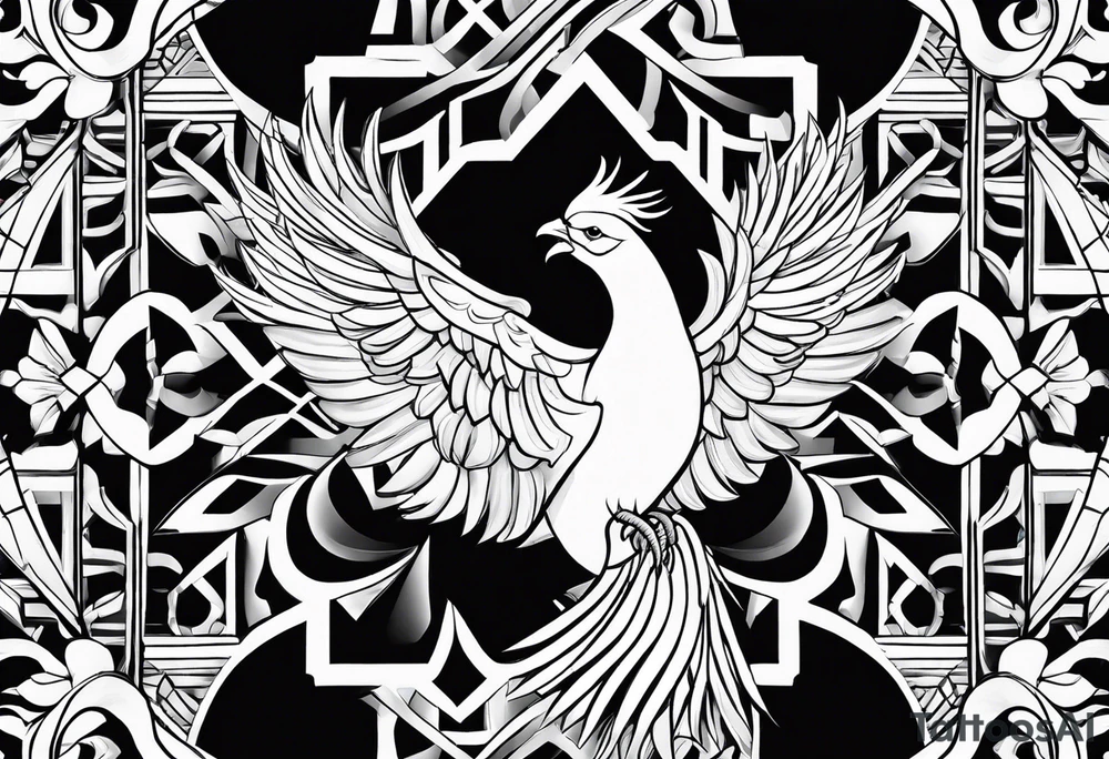 little pheonix tattoo idea