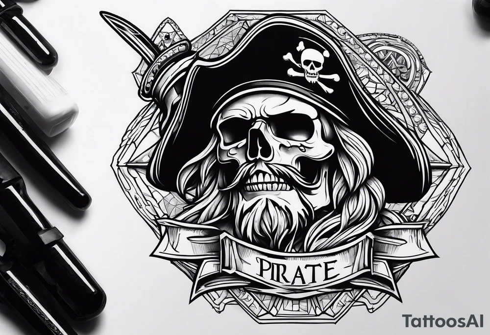 pirate tattoo idea