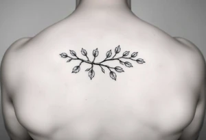 oak branch tattoo idea