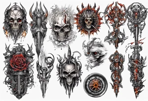 heathen full sleeve tattoo idea