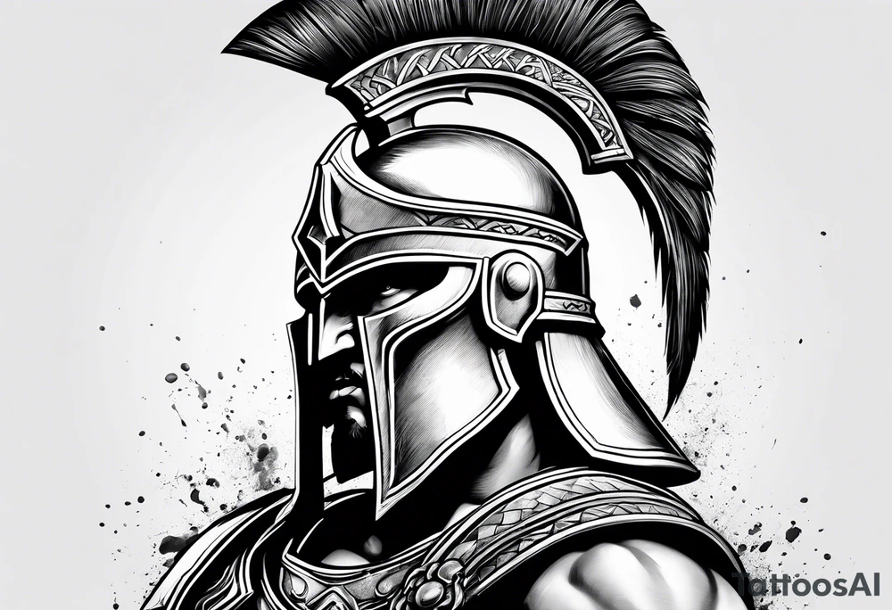 spartan tattoo idea