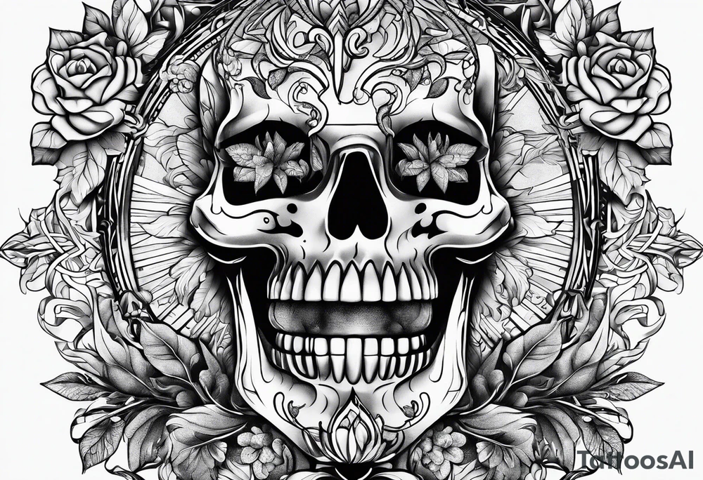 FEEL NO PAIN SHOW NO EMOTIONS tattoo idea