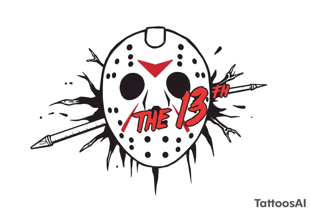 Friday the 13th tattoo idea