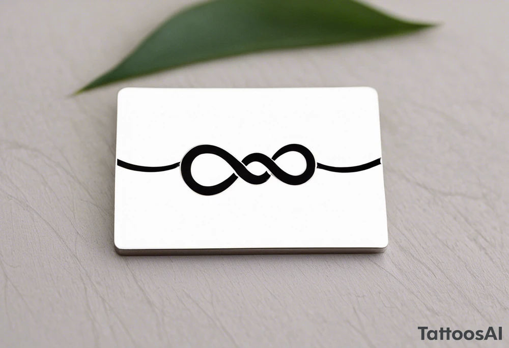 Eternity Symbol: A delicate, outlined infinity symbol as the foundation of the tattoo. 
Puzzle Piece: One small, outlined puzzle piece placed along one of the loops of the eternity symbol (typically on the lower curve or where the lines cross in the middle). 
Handwritten Text: Your sister’s words, “to my favorite sister,” can flow along the curve of the infinity symbol, following its shape. 

Positioned horizontally on your ankle for a balanced look. tattoo idea