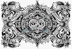 Tribal family tatto tattoo idea
