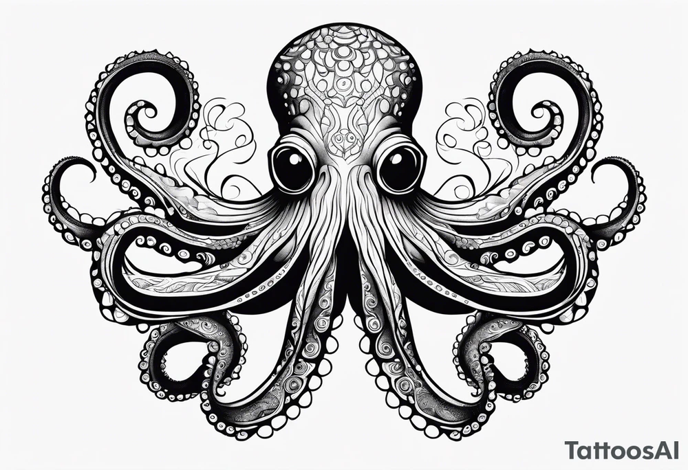 octopus tattoo idea