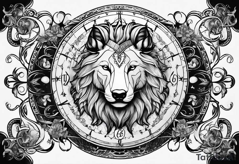 zodiac signs tattoo idea