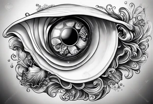 Mother of pearl oyster beautiful
Underwater tattoo idea
