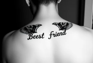 Funny best friend matching 
tattoo ideas tattoo idea