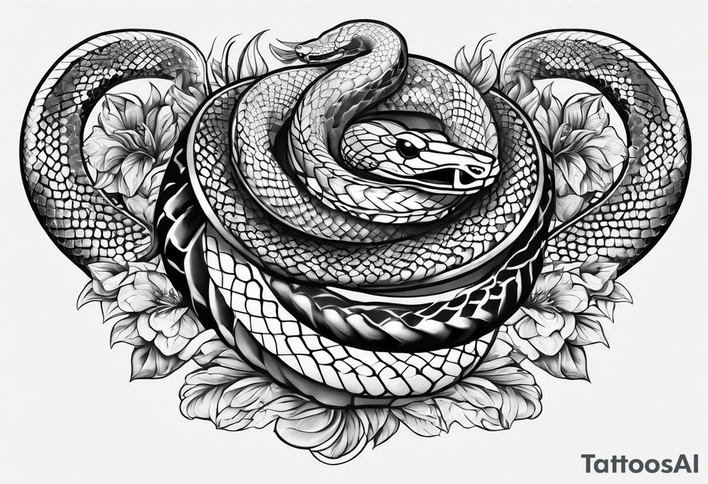 snake tattoo idea