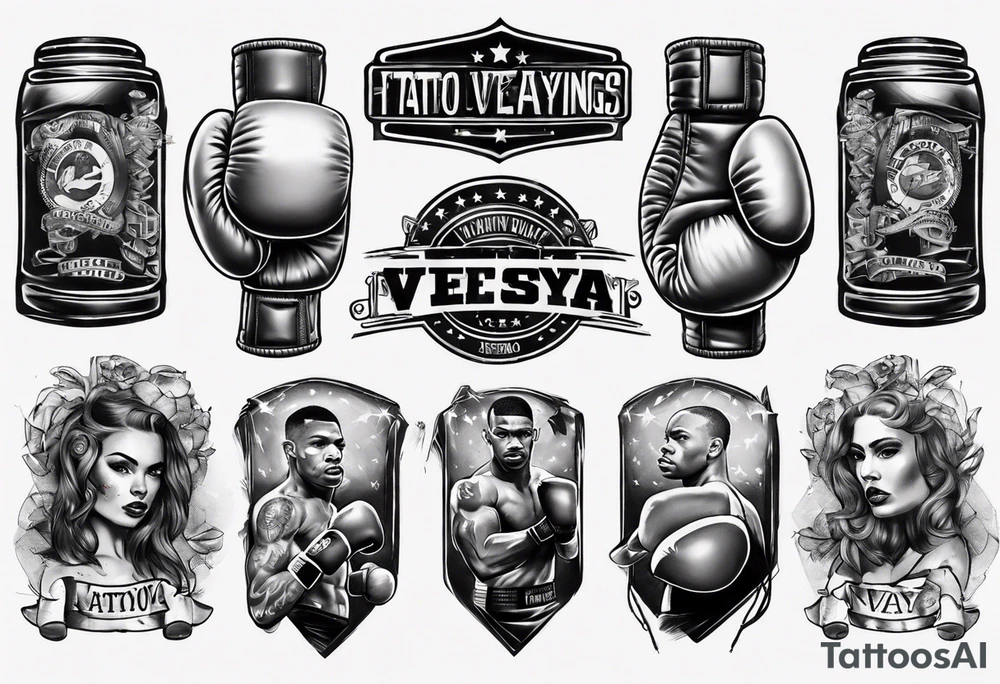 famous boxing venues in the us tattoo idea