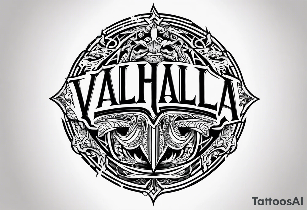 Valhalla tattoo idea