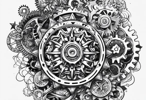 Cogs tattoo idea