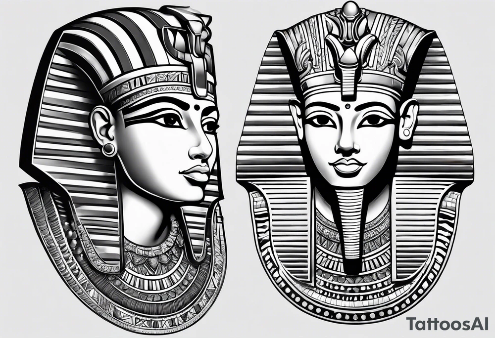 Egypt design tattoo idea