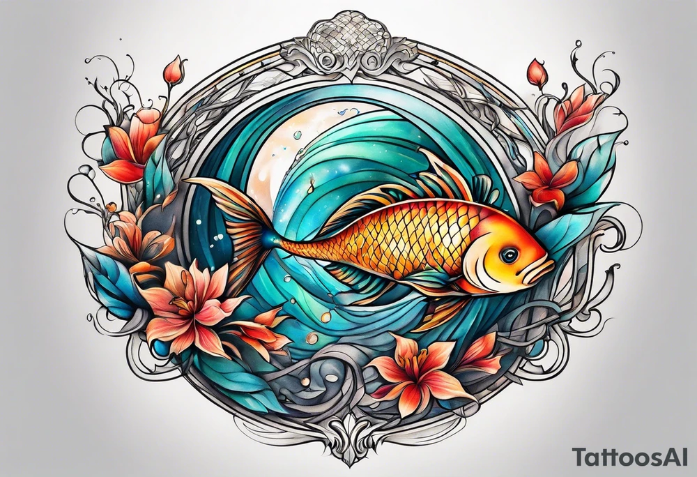 Pisces tattoo idea