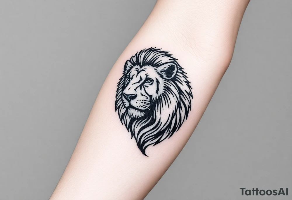 lion tattoo idea
