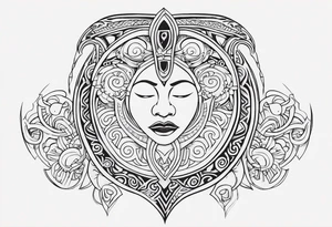 maori neck design tattoo tattoo idea
