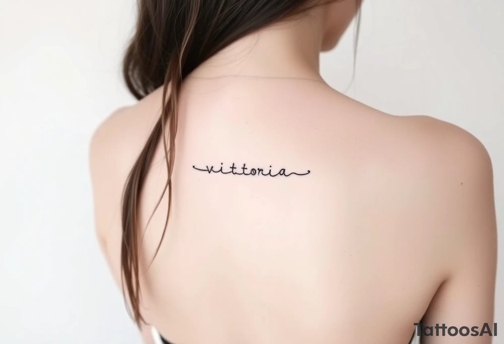 Vitoria tattoo idea