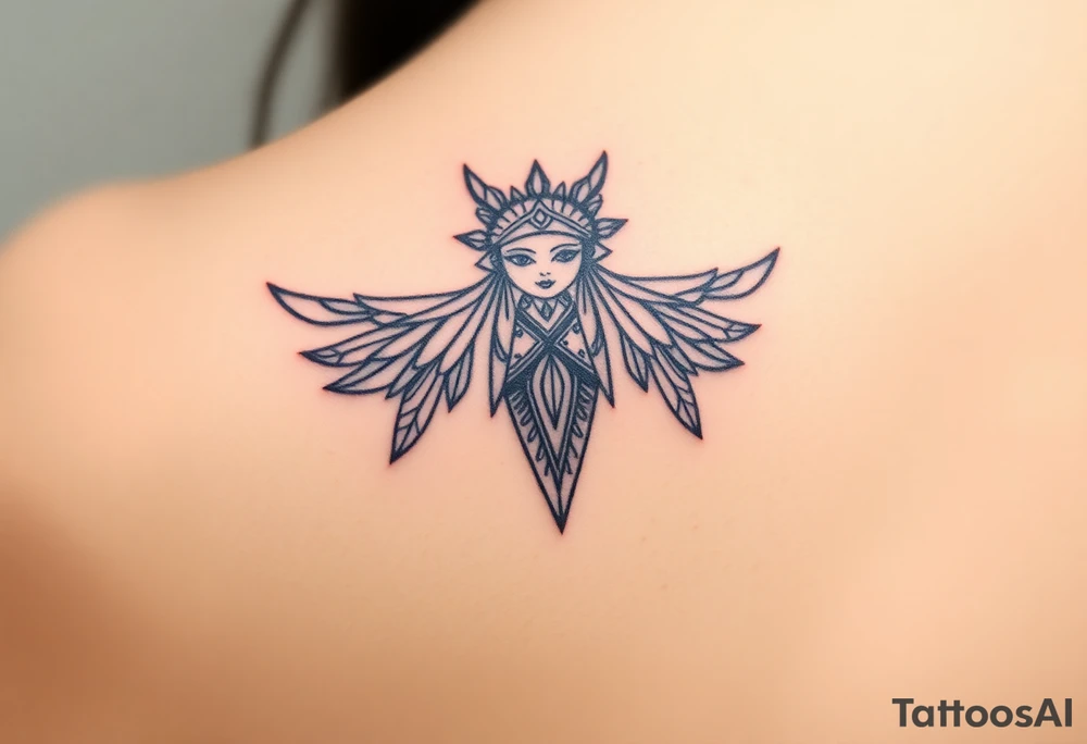 Asian Indian, Gemini, brats doll tattoo idea