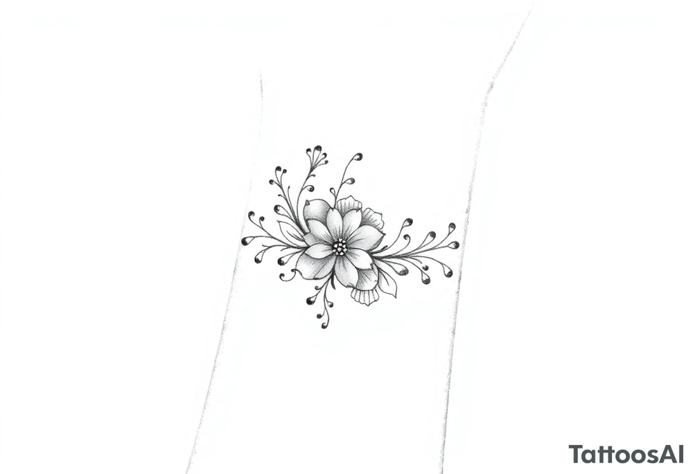 Cute female wrist tattoo tattoo idea