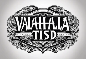 Valhalla  ptsd tattoo idea