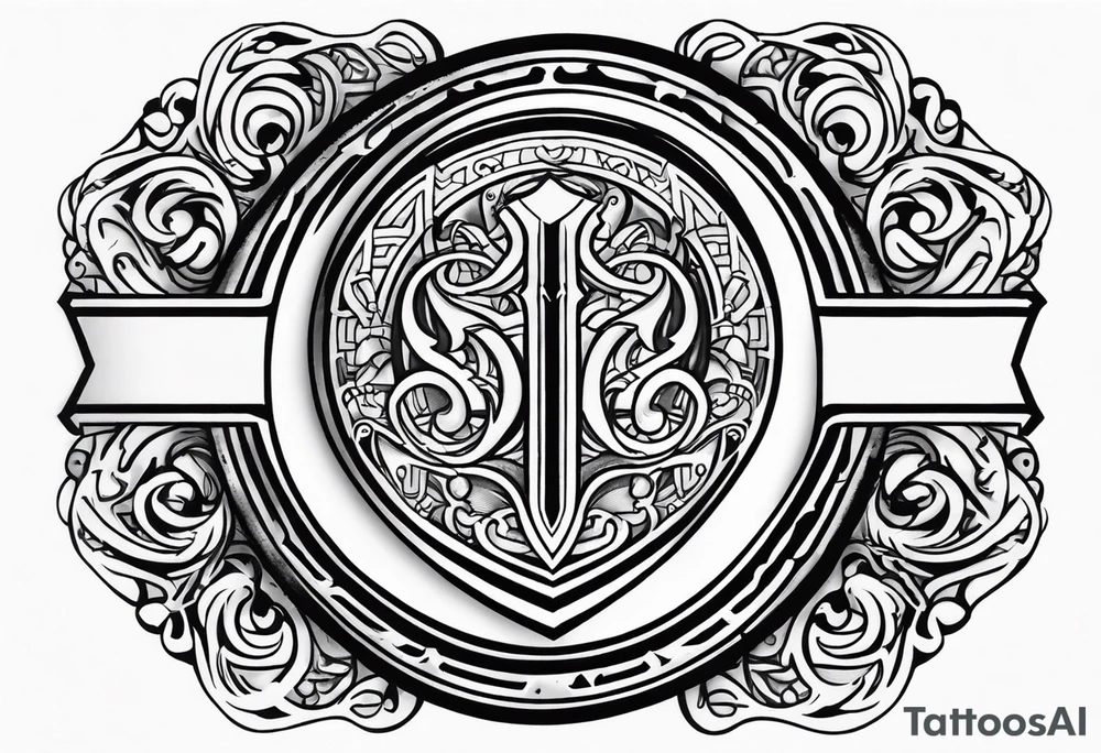 Valhalla shield  steps tattoo idea