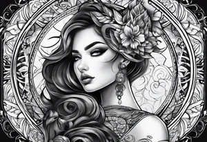 son half sleeve tattoo idea