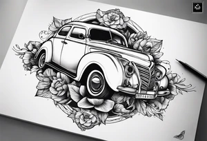 Passarinho andorinha de asas abertas tattoo idea