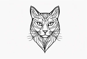 Cat meow tattoo idea