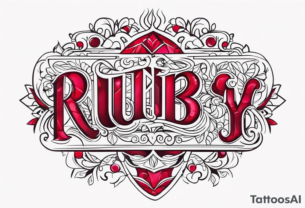 Ruby tattoo idea