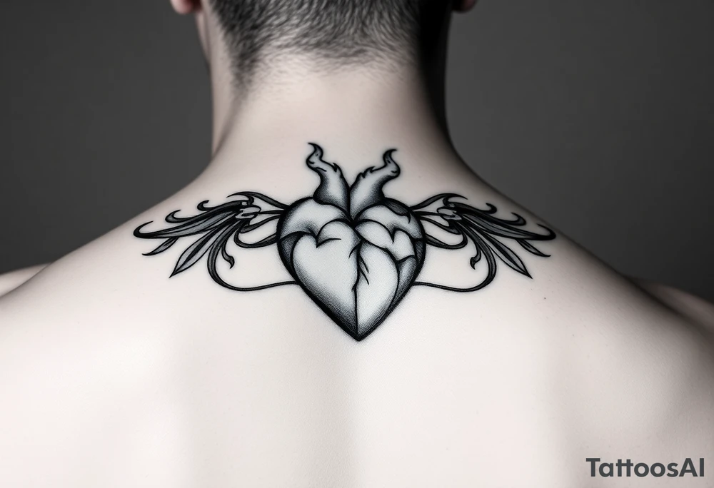 Heart infinity Cristian Arian tattoo idea