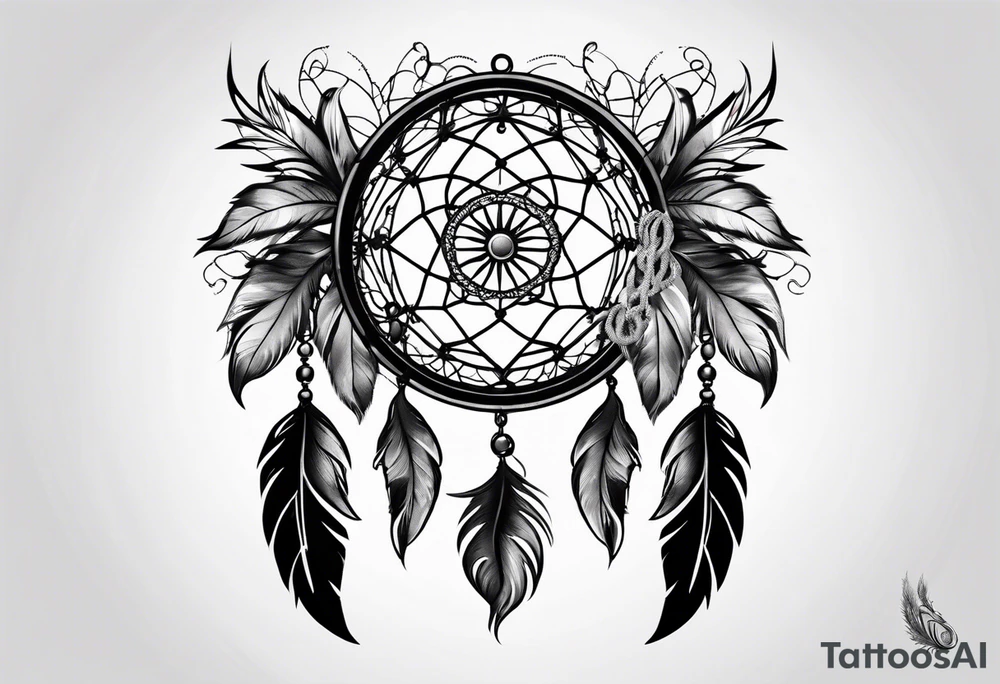 evil Dream catcher tattoo idea