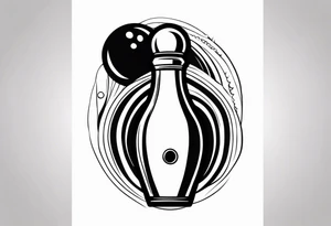 Bowling tattoo idea