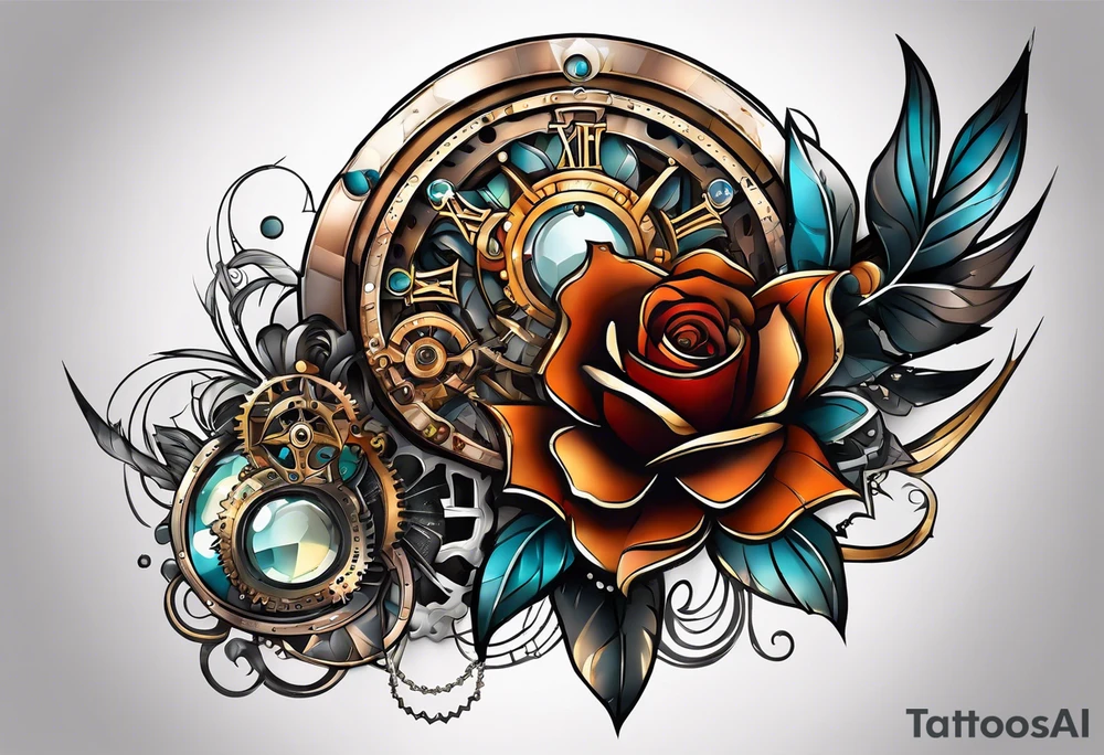 Steampunk tattoo idea