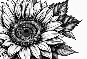 Sunflowers tattoo idea