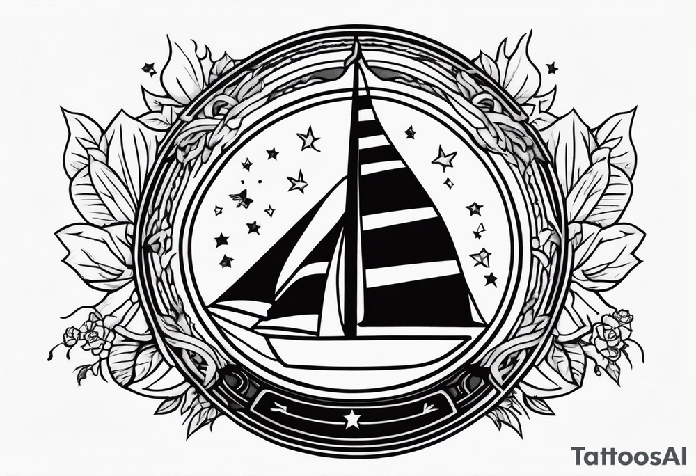 Sailor Jerry style tattoo flash tattoo idea