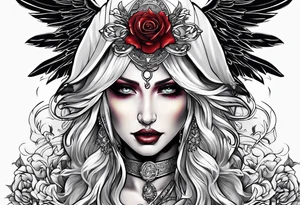 angel of death tattoo idea