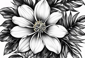 Kampala uganda Flame tree flower tattoo idea