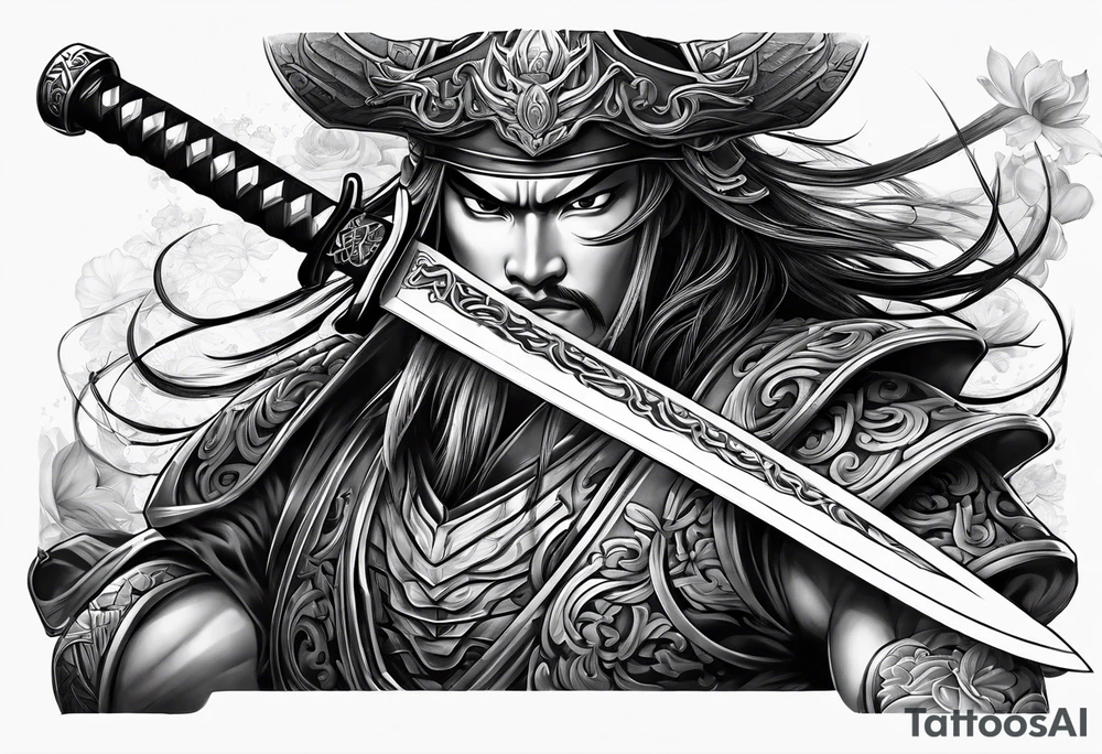 Katana tattoo idea