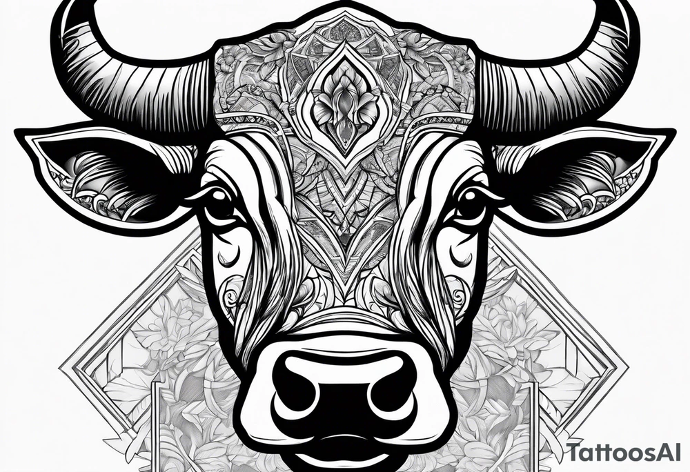 Cigars, booze, bull fighting tattoo idea