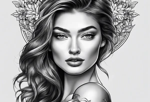 Grace Elizabeth name tattoo idea